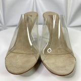Yeezy season 6 clear pvc mules heels sandals size 37